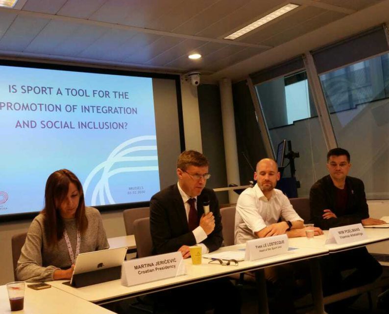 European Commission Sport Unit’s first policy breakfast of 2020