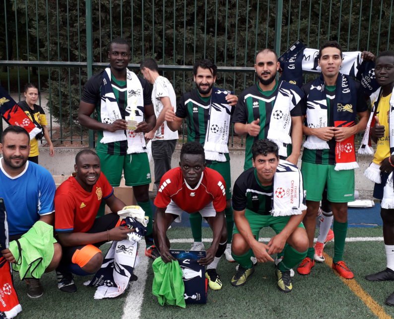 Spain: Football for the inclusion of refugees based on conviviality